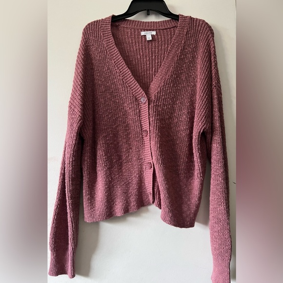 Beautiful Nine West V-neck button up sweater. - Picture 10 of 11